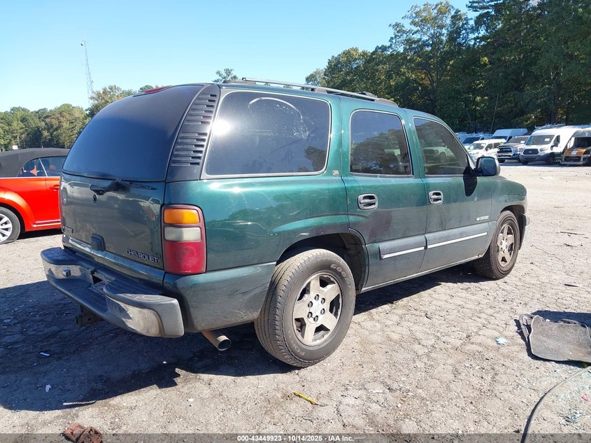 1GNEC13T61R141944 2001 CHEVROLET TAHOE photo no. 4