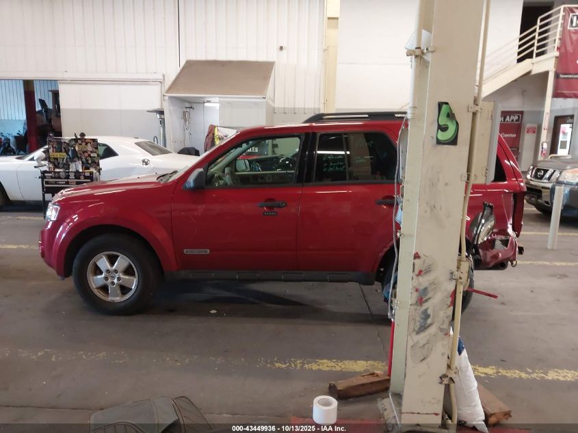 2008 Ford Escape Xlt VIN: 1FMCU03Z48KE62276 Lot: 43449936
