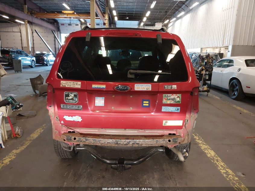 2008 Ford Escape Xlt VIN: 1FMCU03Z48KE62276 Lot: 43449936