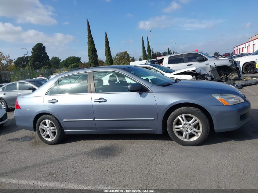2007 Honda Accord 2.4 Se VIN: 1HGCM56377A183841 Lot: 43449978