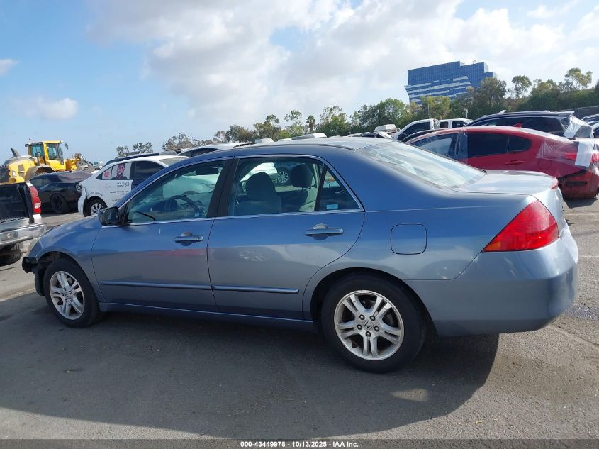 2007 Honda Accord 2.4 Se VIN: 1HGCM56377A183841 Lot: 43449978