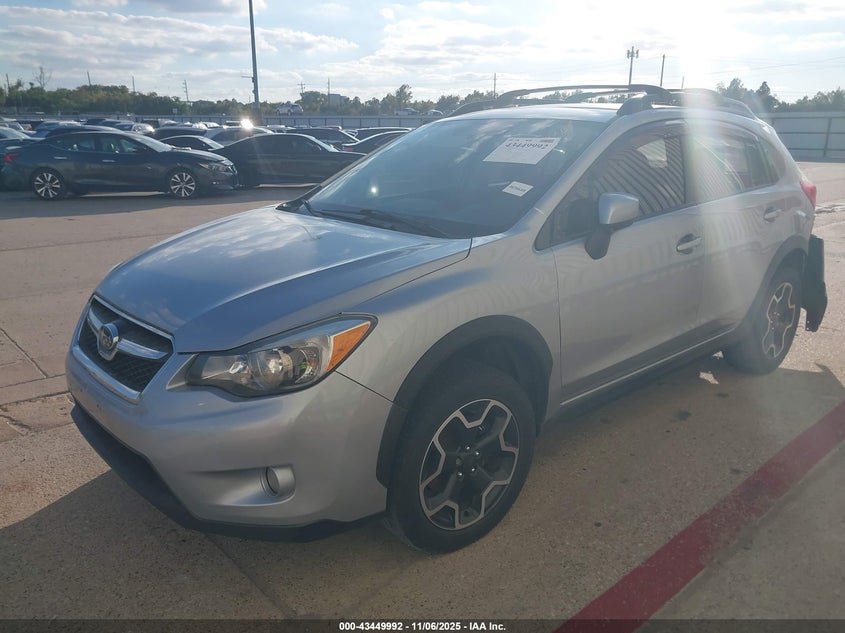 Vin: jf2gpaccxf8294976, lot: 43944843, subaru xv crosstrek 2.0i premium 20152