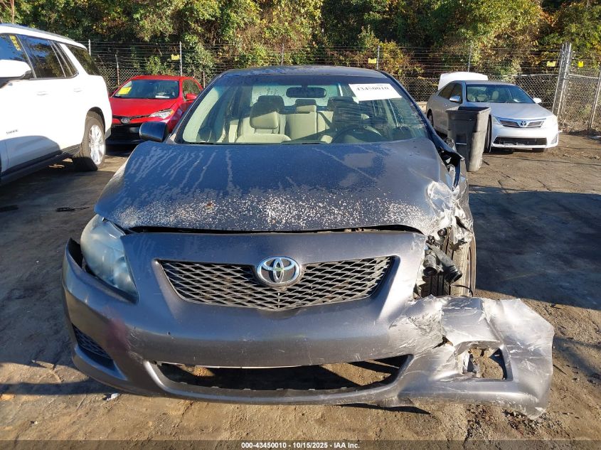 2009 Toyota Corolla Le VIN: JTDBL40E09J029878 Lot: 43450010