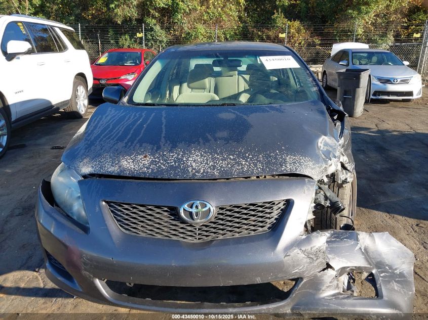 2009 Toyota Corolla Le VIN: JTDBL40E09J029878 Lot: 43450010