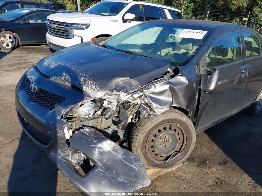 2009 Toyota Corolla Le VIN: JTDBL40E09J029878 Lot: 43450010