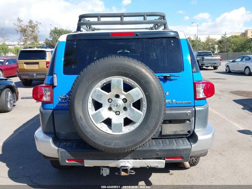 2007 Toyota Fj Cruiser VIN: JTEBU11F170089069 Lot: 43450031