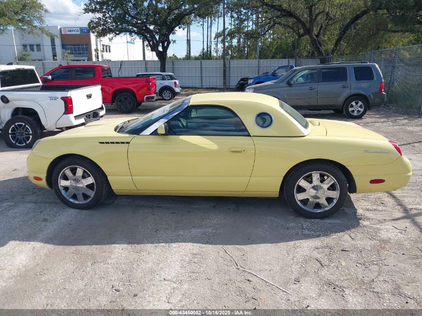 2002 Ford Thunderbird VIN: 1FAHP60A52Y113981 Lot: 43450082