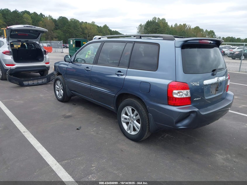 JTEEW21A160002433 2006 TOYOTA HIGHLANDER photo no. 3