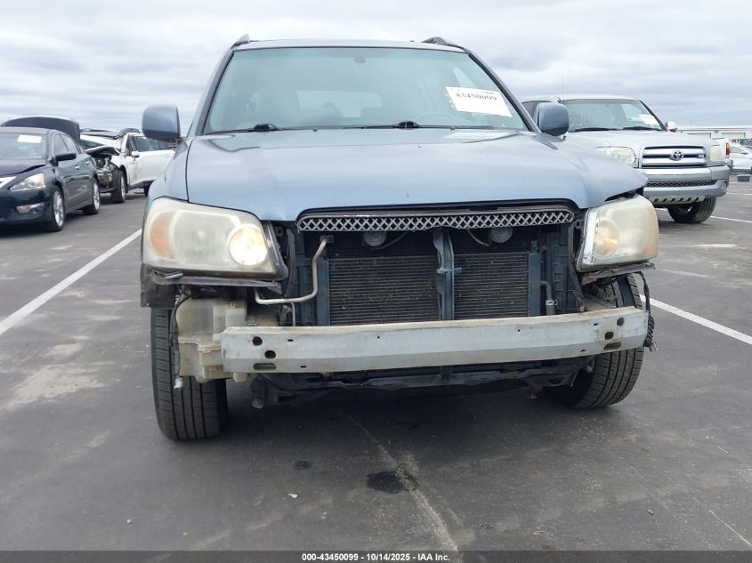 2006 Toyota Highlander Hybrid Limited V6 VIN: JTEEW21A160002433 Lot: 43450099