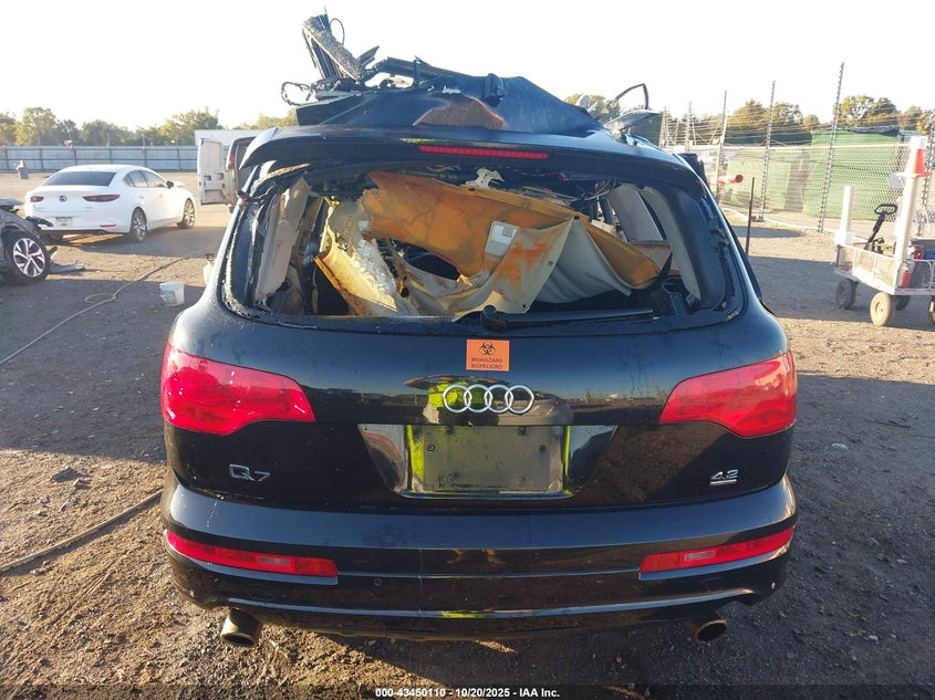 2008 Audi Q7 4.2 Premium VIN: WA1EV74L48D059698 Lot: 43450110