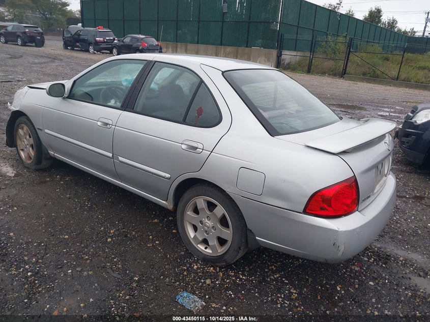 2005 Nissan Sentra 1.8S silver sedan gasoline 3N1CB51D45L531740 photo #4