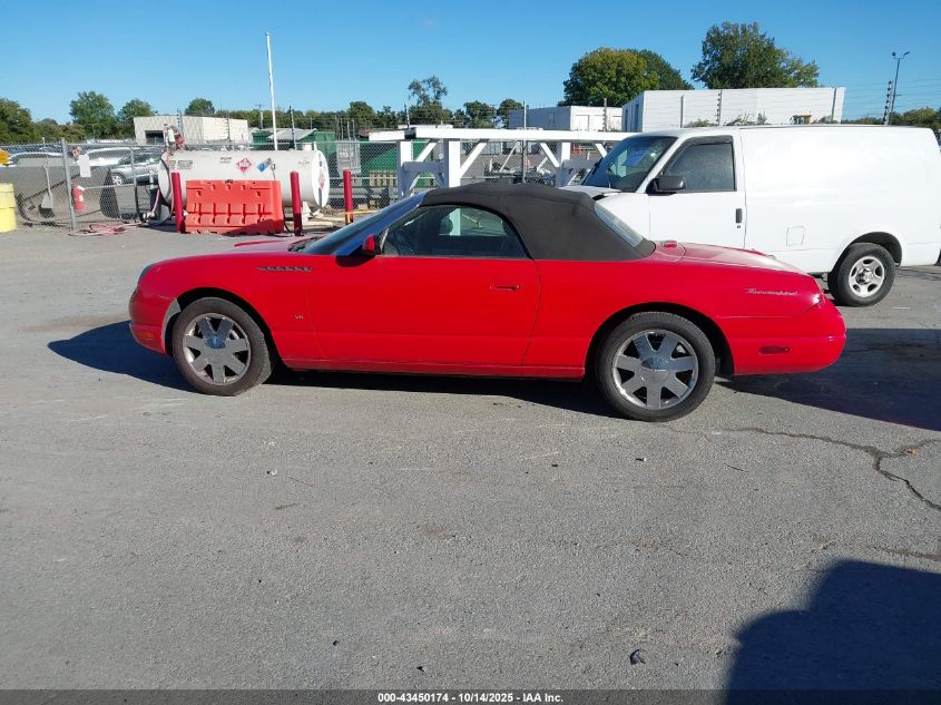 2003 Ford Thunderbird VIN: 1FAHP60A13Y110075 Lot: 43450174