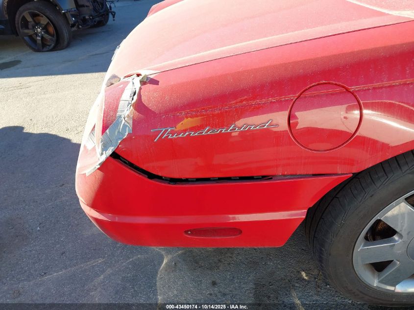 2003 Ford Thunderbird VIN: 1FAHP60A13Y110075 Lot: 43450174