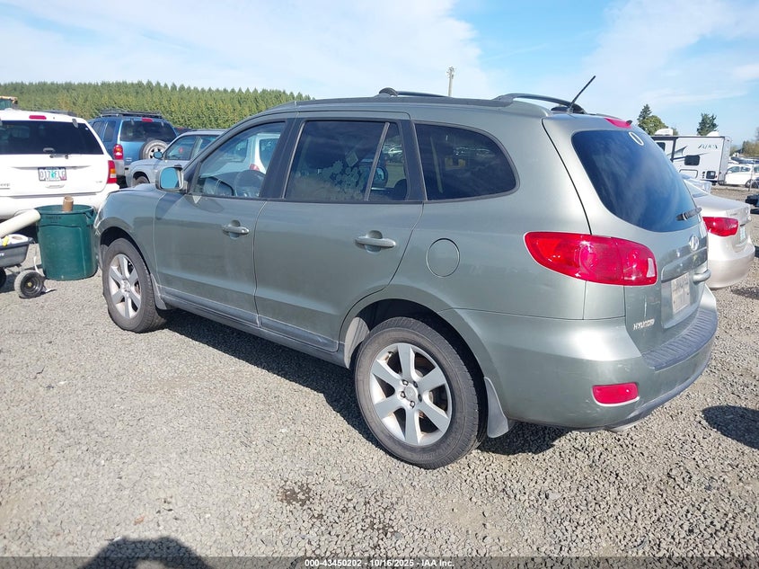 5NMSH73E58H164941 2008 HYUNDAI SANTA FE photo no. 3