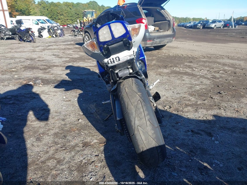 2006 Suzuki Gsx-R600 K6 VIN: JS1GN7DA962103078 Lot: 43450206