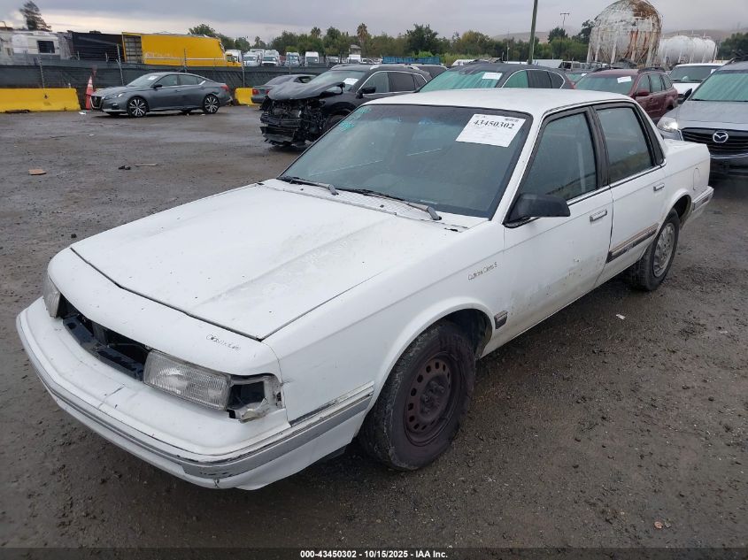 1993 Oldsmobile Cutlass Ciera S VIN: 1G3AG55N6P6420922 Lot: 43450302