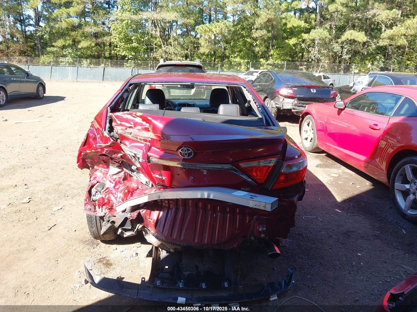 2017 TOYOTA CAMRY SE - 4T1BF1FK3HU728501