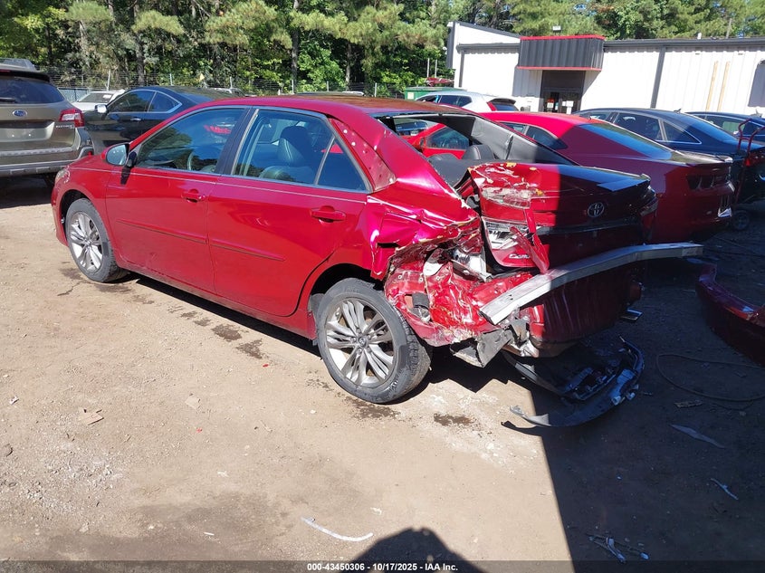 2017 TOYOTA CAMRY SE - 4T1BF1FK3HU728501