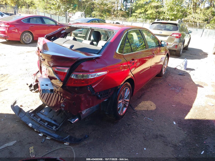 2017 TOYOTA CAMRY SE - 4T1BF1FK3HU728501