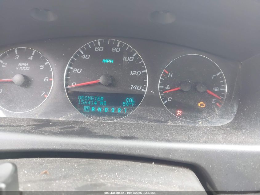 2006 Chevrolet Impala Lt VIN: 2G1WC581169263813 Lot: 43450432