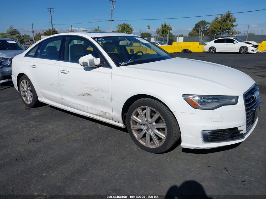 2016 AUDI A6 2.0T PREMIUM PLUS - WAUDFAFC7GN016455
