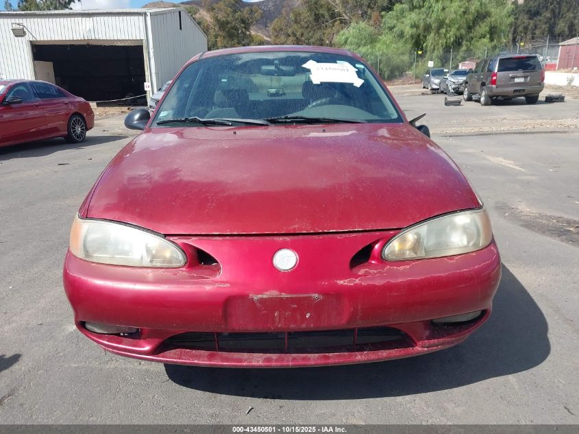 1999 Mercury Tracer Ls VIN: 1MEFM13P9XW621255 Lot: 43450501