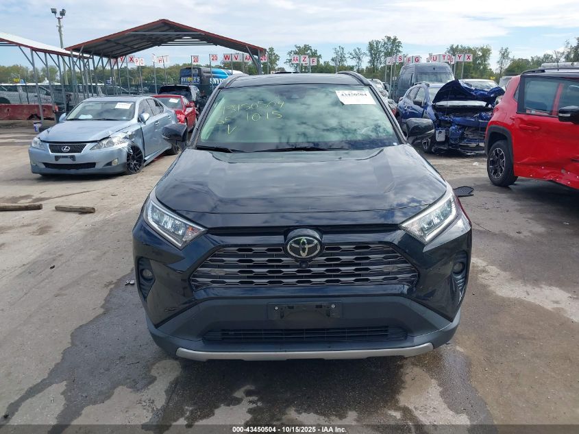 2019 Toyota Rav4 Limited VIN: JTMN1RFV6KD520953 Lot: 43450504