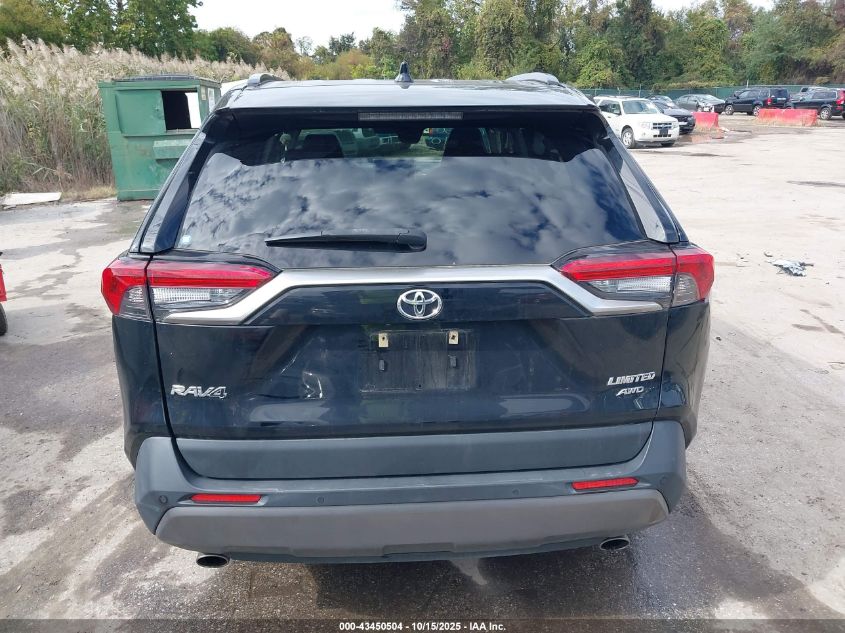 2019 Toyota Rav4 Limited VIN: JTMN1RFV6KD520953 Lot: 43450504