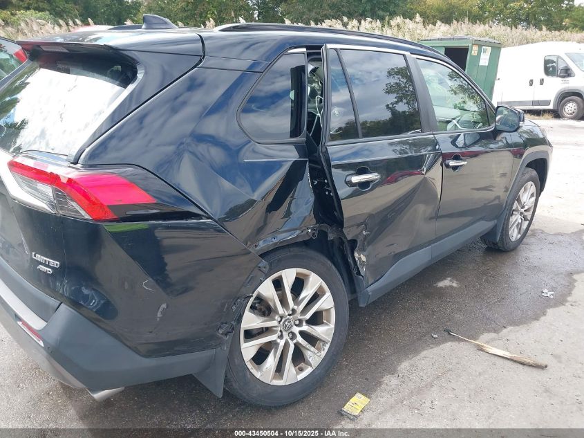 2019 Toyota Rav4 Limited VIN: JTMN1RFV6KD520953 Lot: 43450504