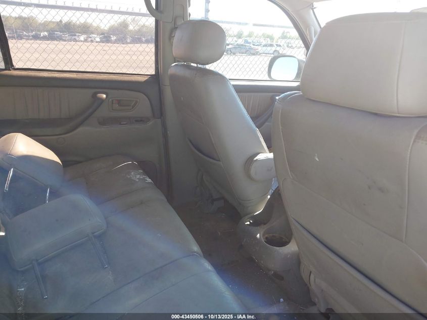 2001 Toyota Sequoia Limited V8 VIN: 5TDZT38A71S009337 Lot: 43450506