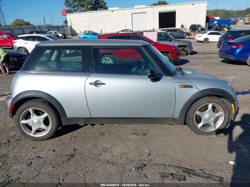 2004 Mini Cooper VIN: WMWRC334X4TJ61813 Lot: 43450516