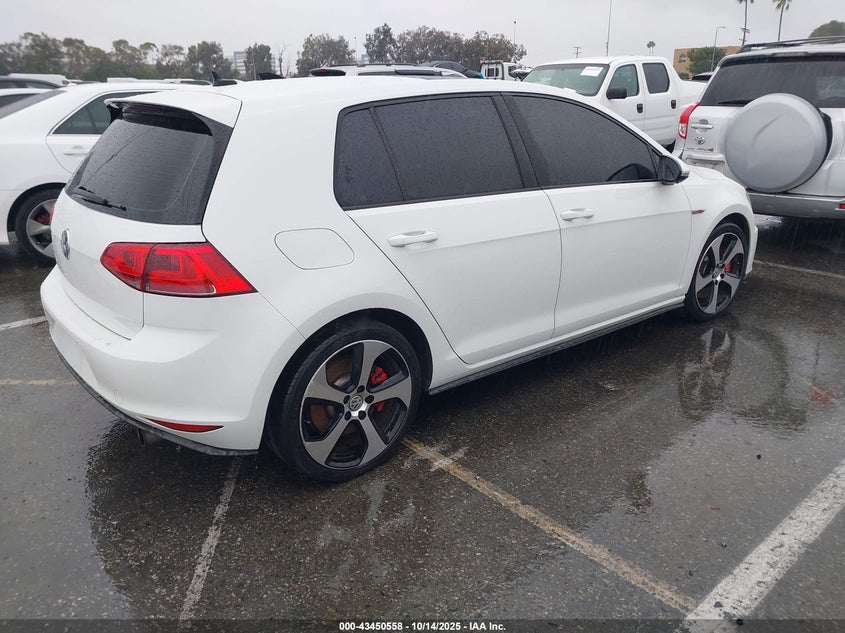 2017 VOLKSWAGEN GOLF GTI 3VW447AU3HM010429