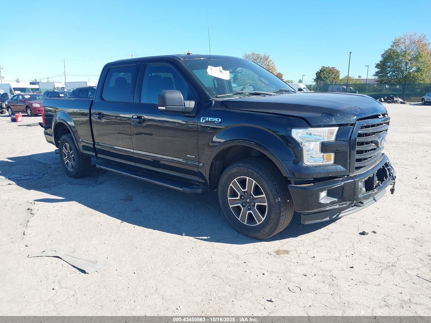 2017 FORD F150 SUPERCREW - 1FTFW1EG4HFA54916
