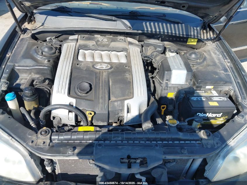 2005 Hyundai Xg350 L VIN: KMHFU45E45A413174 Lot: 43450574