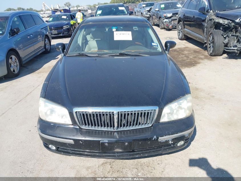 2005 Hyundai Xg350 L VIN: KMHFU45E45A413174 Lot: 43450574