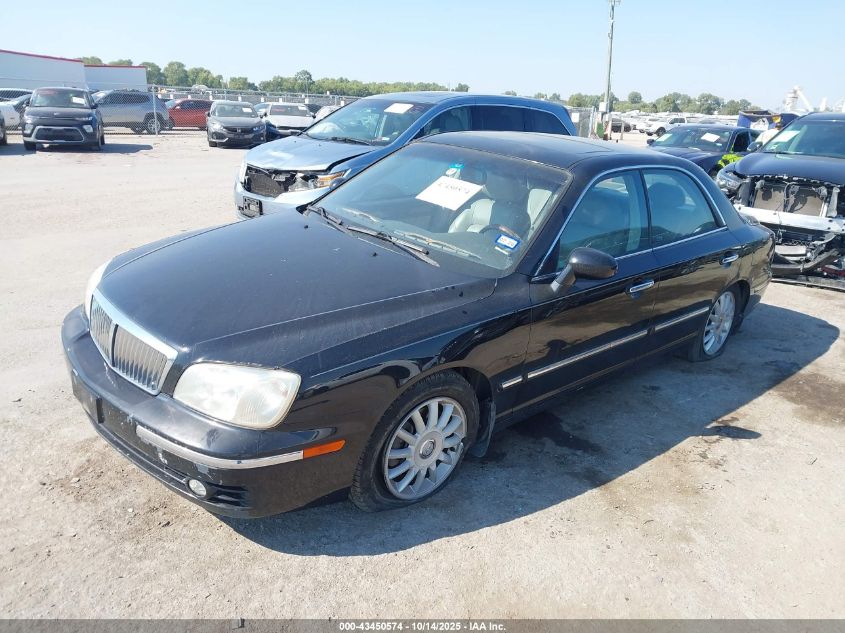 KMHFU45E45A413174 2005 HYUNDAI XG photo no. 2