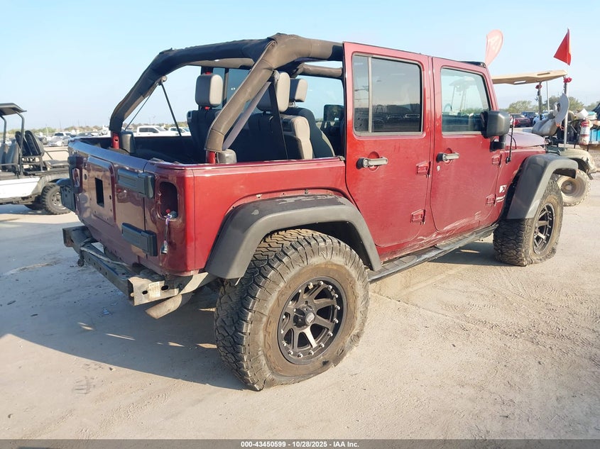 1J4GA39187L140227 2007 JEEP WRANGLER photo no. 4