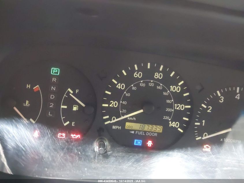 2000 Toyota Camry Le V6 VIN: 4T1BF22K9YU111471 Lot: 43450646