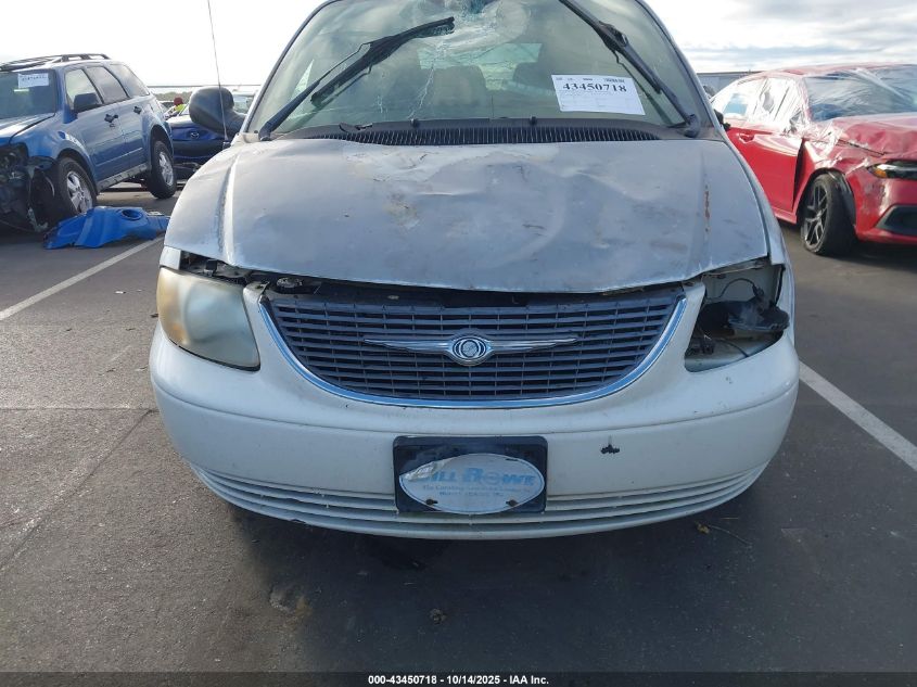 2003 Chrysler Town & Country Lx VIN: 2C4GP44373R109622 Lot: 43450718