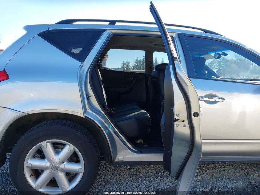 2004 Nissan Murano Se VIN: JN8AZ08W54W329268 Lot: 43450799