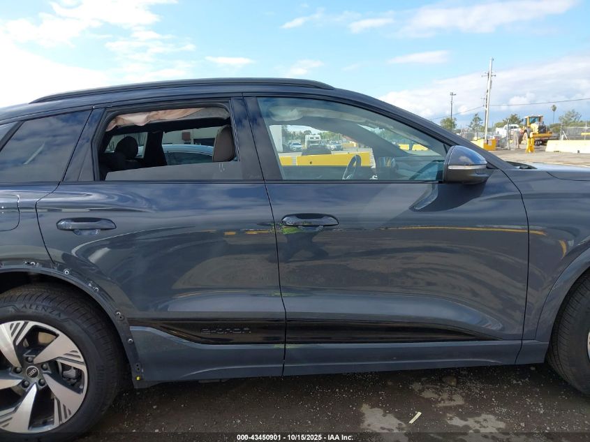 2025 Audi Q6 E-Tron Premium Plus Quattro VIN: WA124BGFXSA026390 Lot: 43450901