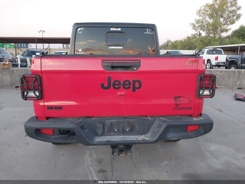 2020 Jeep Gladiator Sport S 4X4 VIN: 1C6HJTAG1LL217046 Lot: 43450948