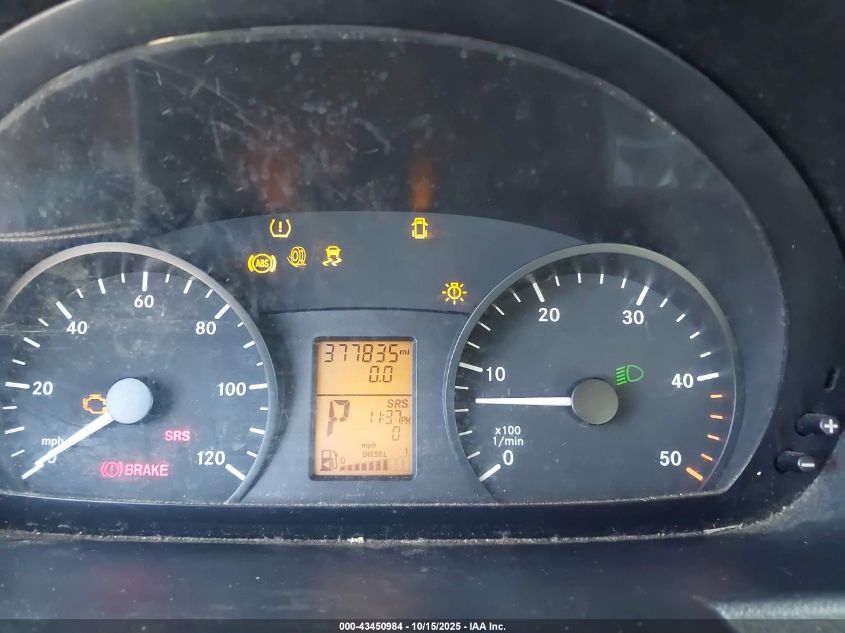 2011 Mercedes-Benz Sprinter 2500 High Roof VIN: WD3PE8CB4B5560308 Lot: 43450984