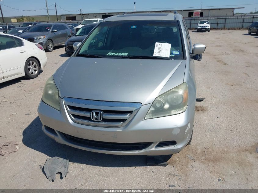 2005 Honda Odyssey Ex-L VIN: 5FNRL38725B088205 Lot: 43451012