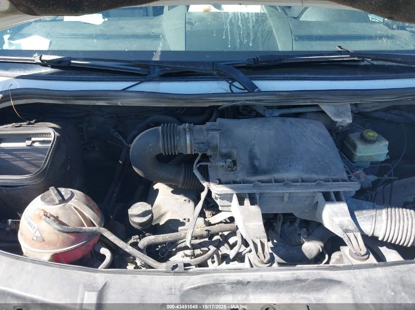 2011 Mercedes-Benz Sprinter 2500 High Roof VIN: WD3PE8CB6B5562237 Lot: 43451045