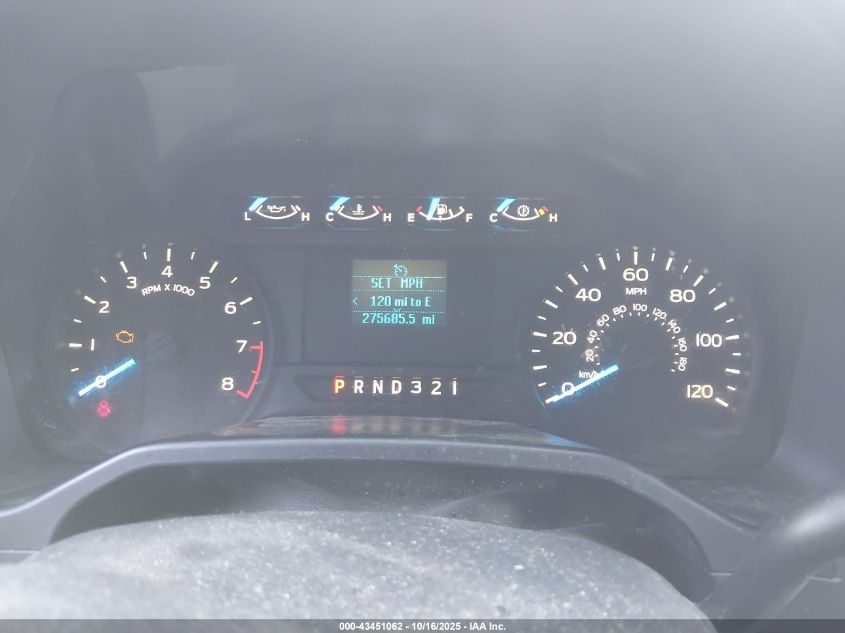 2015 Ford F-150 Xl VIN: 1FTMF1C87FKD69992 Lot: 43451062