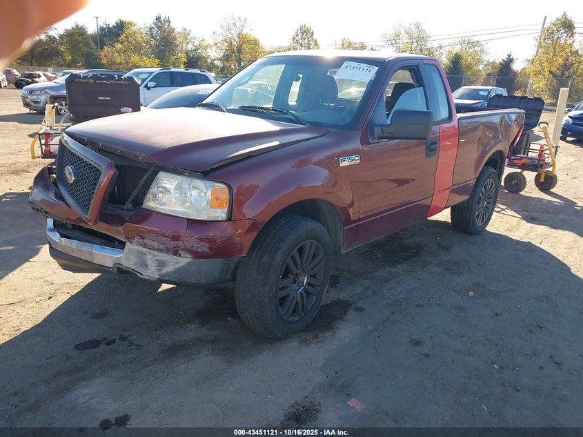 1FTRF12W65NC10044 2005 FORD F-150 photo no. 2