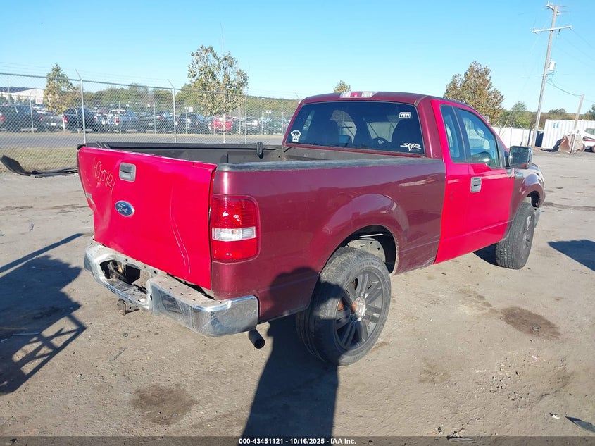 1FTRF12W65NC10044 2005 FORD F-150 photo no. 4