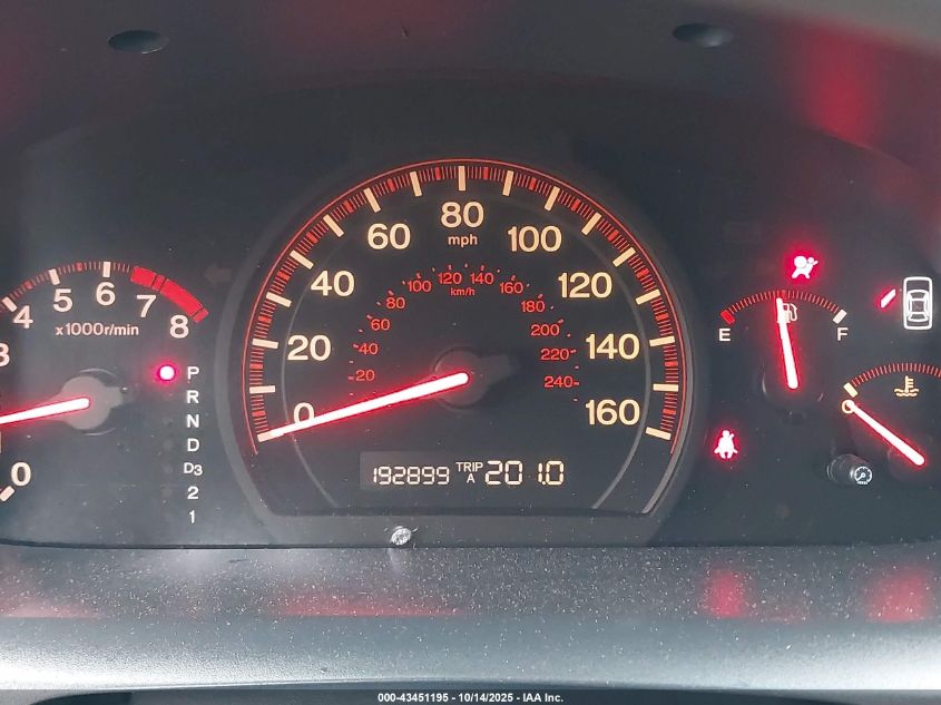 2004 Honda Accord 2.4 Lx VIN: 1HGCM72214A018324 Lot: 43451195