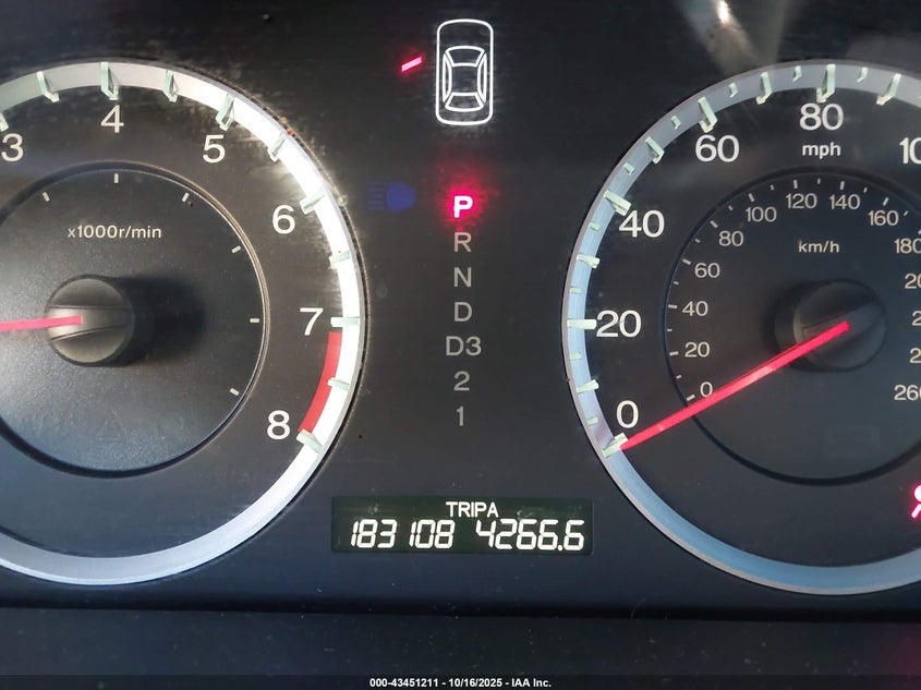 1HGCP26779A009456 2009 HONDA ACCORD photo no. 7